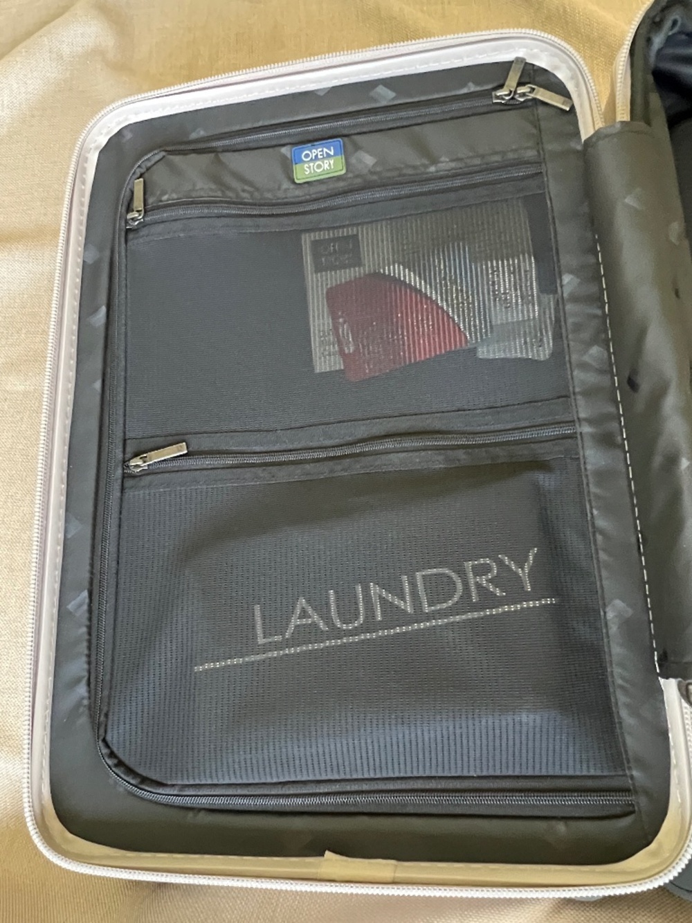 Signature Hardside Carry On Spinner Suitcase Matte Atmosphere - Open Story NEW - Picture 7 of 14